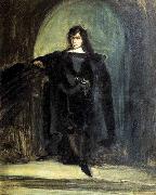 Eugene Delacroix Self-Portrait as Ravenswood oil painting artist